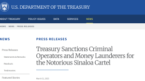 Blog 2 U.S. Treasury Cracks Down on Mexican Cartel Oil Smuggling: Critical Insights for Energy Companies